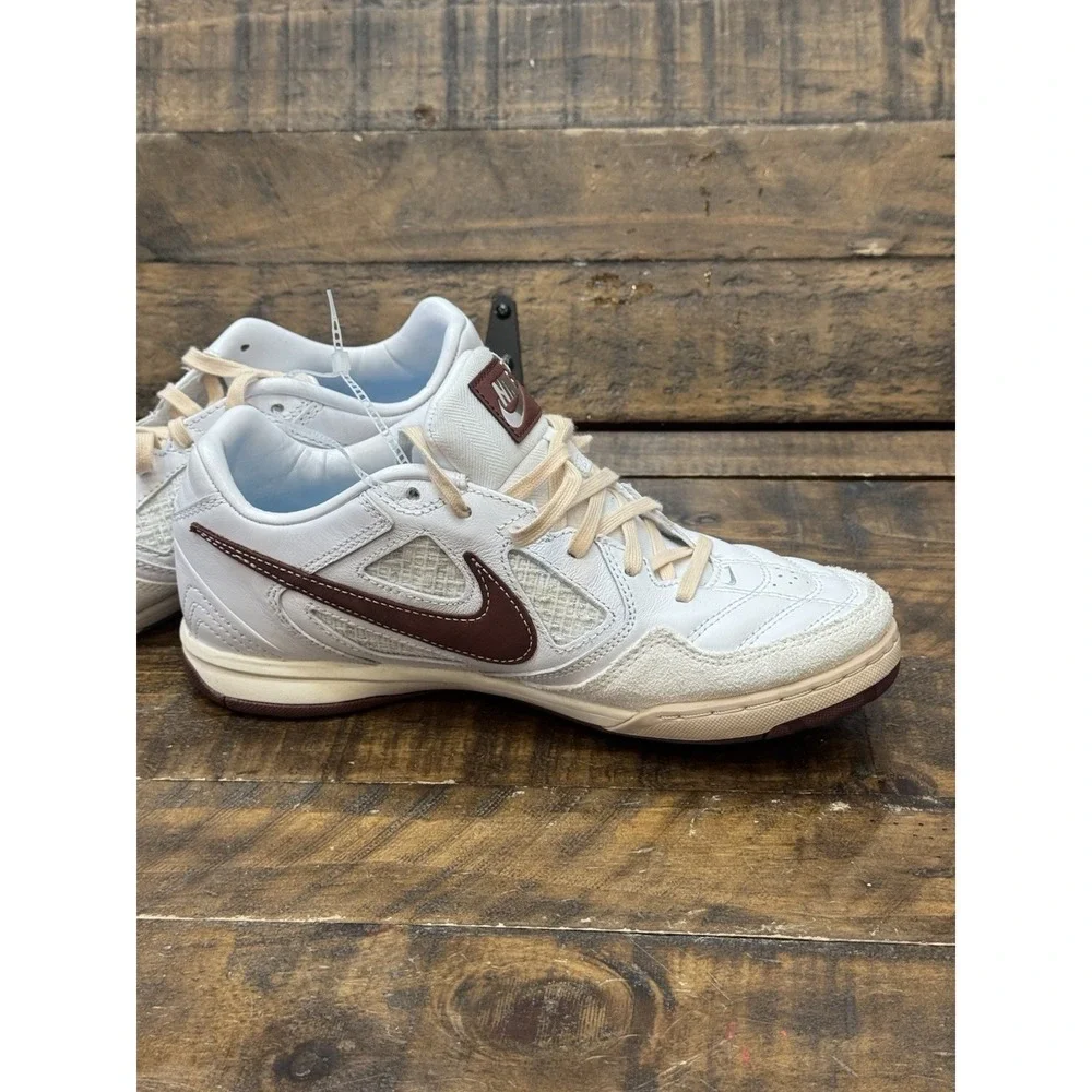 Nike Mens Soccer Gato White/Soft Pearl/Dark Smoke Grey/Dark Pony IM6669 120 10.5